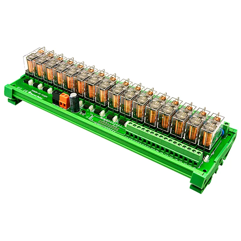 DC12V 16 Channels OMRON Relay Module PLC Amplifier Board G2R-1-E relay module 
