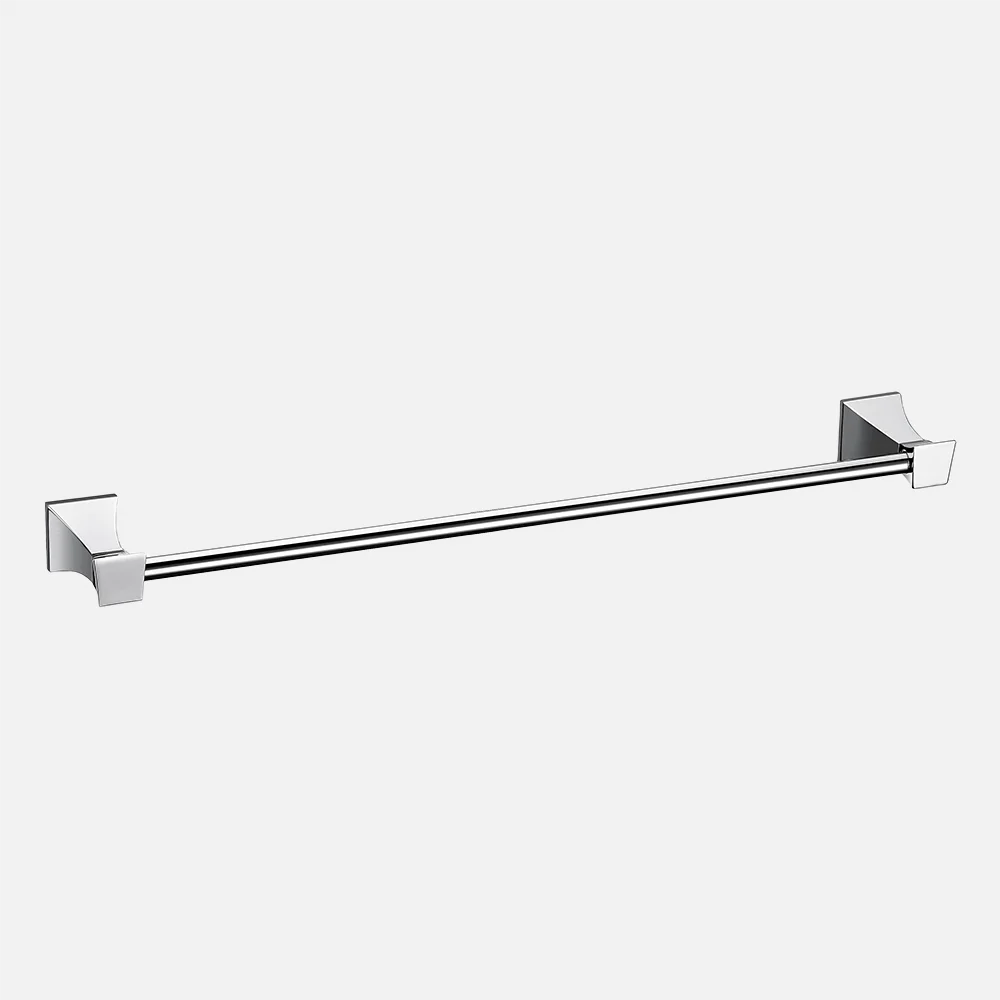 single pole towel rack