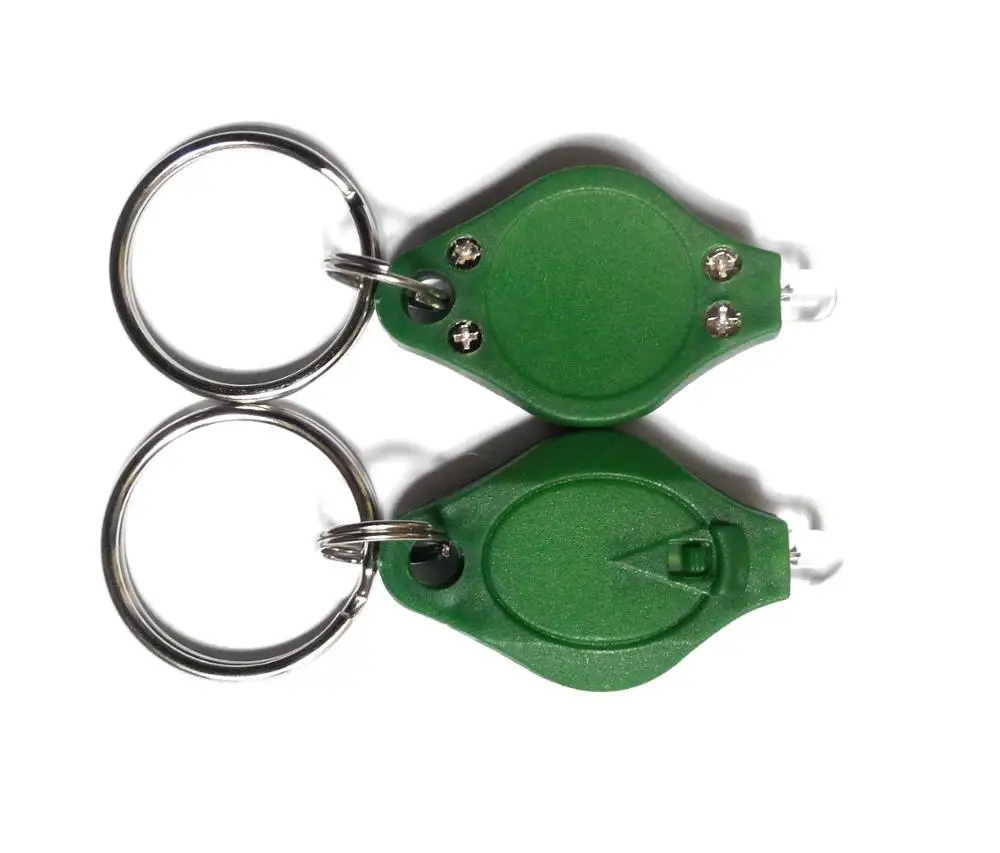 Micro Light LED Keychain Flashlight Light Mini Torch Led Key Chain Ring Led Bulbs