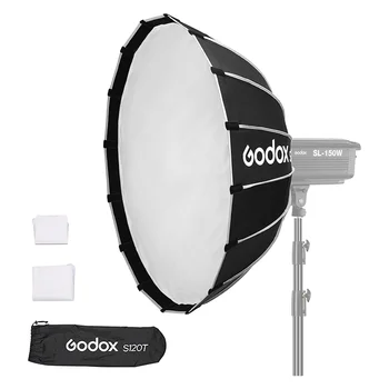 Godox S120T 47.3" 120cm Quick Release Umbrella Softbox Bowens Mount Softbox with Diffuser