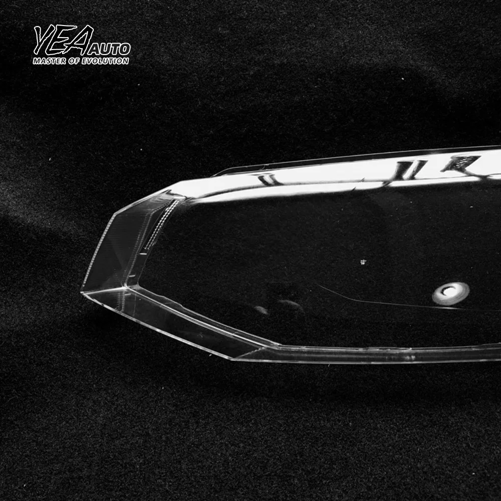 product car headlight glass lampshade cover lens for vw for volkswagon polo head light lens cover 2018 2019 2020-7