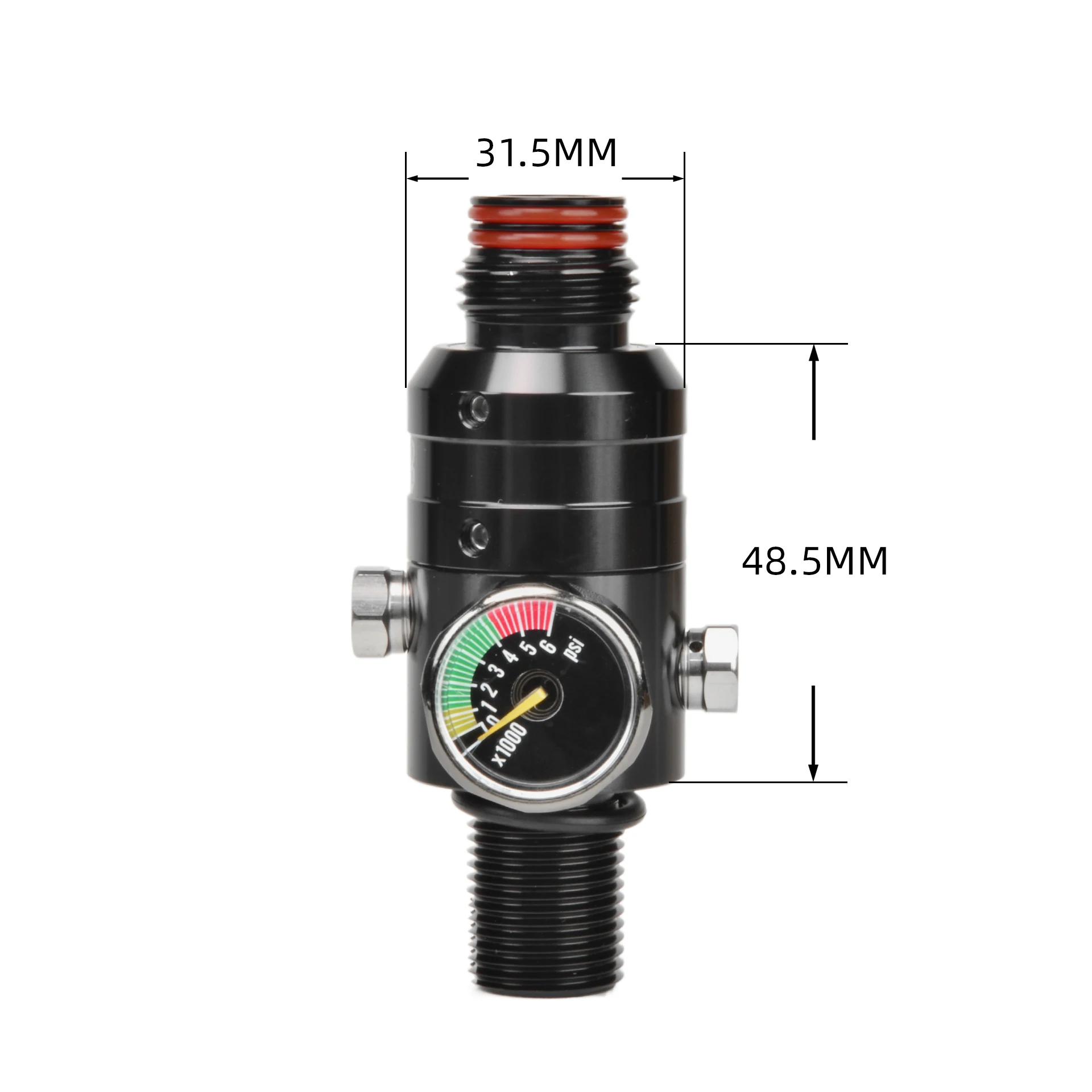 MESTO 6222NA Valve de remplissage d'air comprimé en laiton 6 bar