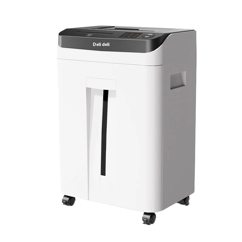 Коммерческий автоматический измельчитель бумаги DeliGA850 80 листов высокий уровень безопасности тихий для домашнего офиса