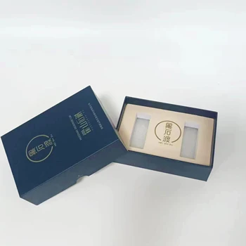 High-end magnetic clamshell box belt packing box