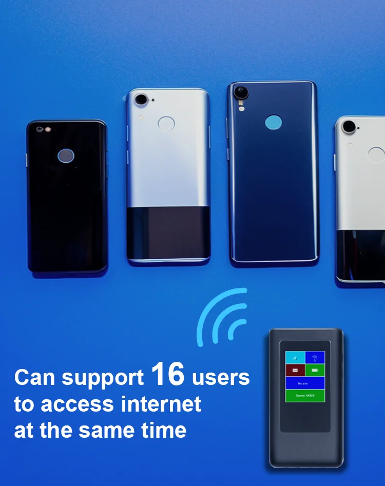 Kingtop Mobile Hotspot Esim Optional Portable Wifi Hotspot 5g Mifis Bt5