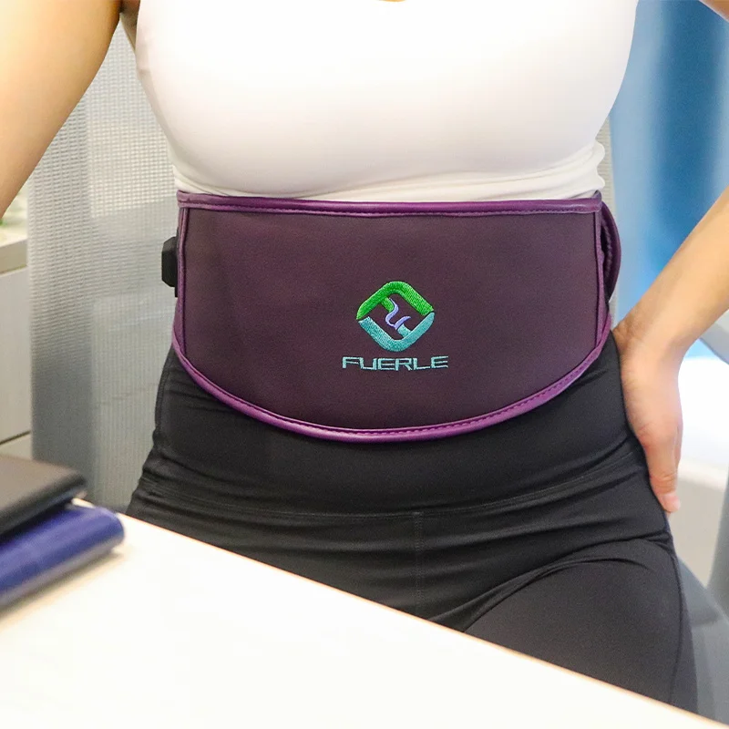 Professional  Negative Ion Photon Light  PEMF Far Infrared Slimming Belt Heated  Belt Weight Loss Infrared Waist Belt