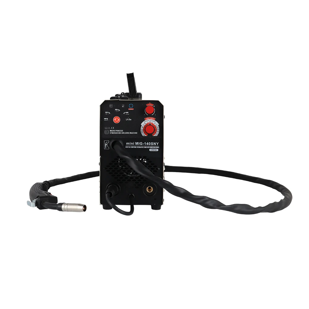 MIG 140 SNY   Multi- Process Digital Control   Synergic Single Pulse  MIG TIG MMA Gas Gasless IGBT MCU   5KG Wire Feeder Welders