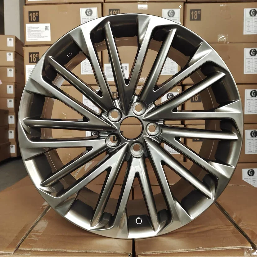 Top Sale 5 Holes 20 Inch 114.3 PCD 60.1 CB 30 ET HYPER BLACK Alloy Mag Wheel Rim for TOYOTA/LEXUS