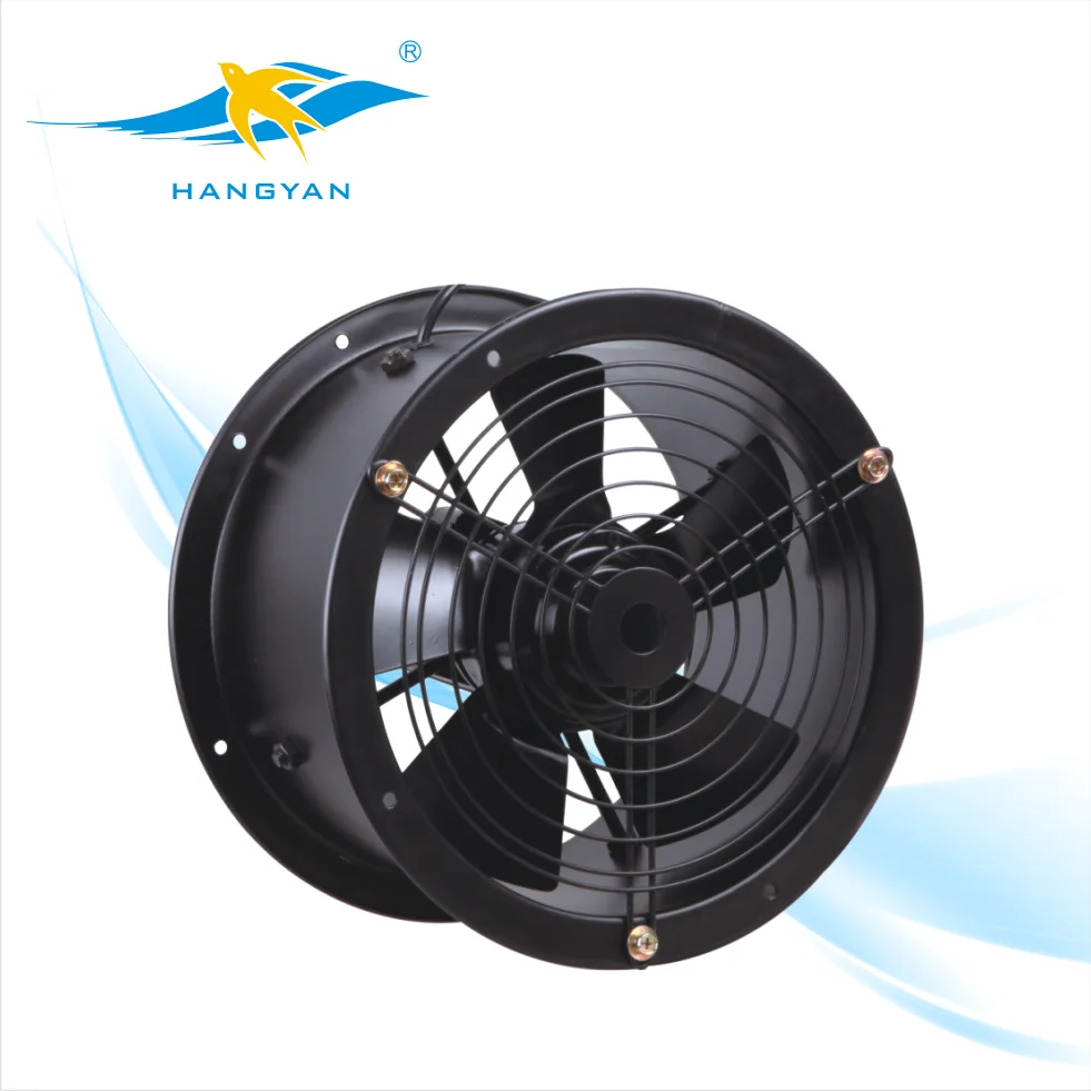 14 inch 380V 120W Long Tube Fan External Rotor Axial Flow Ventilation Fan