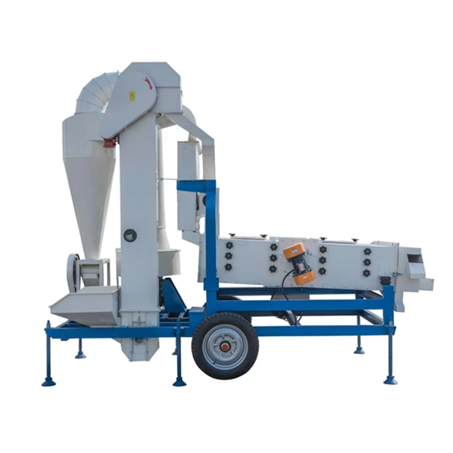 Seed Grain Cleaning Machine for Wheat Barley Sesame Beans Pulses Sorghum Maize Cleaner