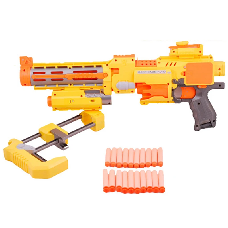 Com Caixa de Bala Mole Arma de Brinquedo Nerf Rifle Sniper Arma de Plástico  & 20