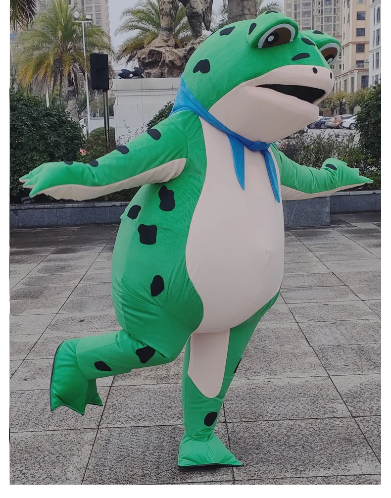 Maschera Da Rana In Lattice - Realistica E Divertente Per Feste E Halloween - Foto 4