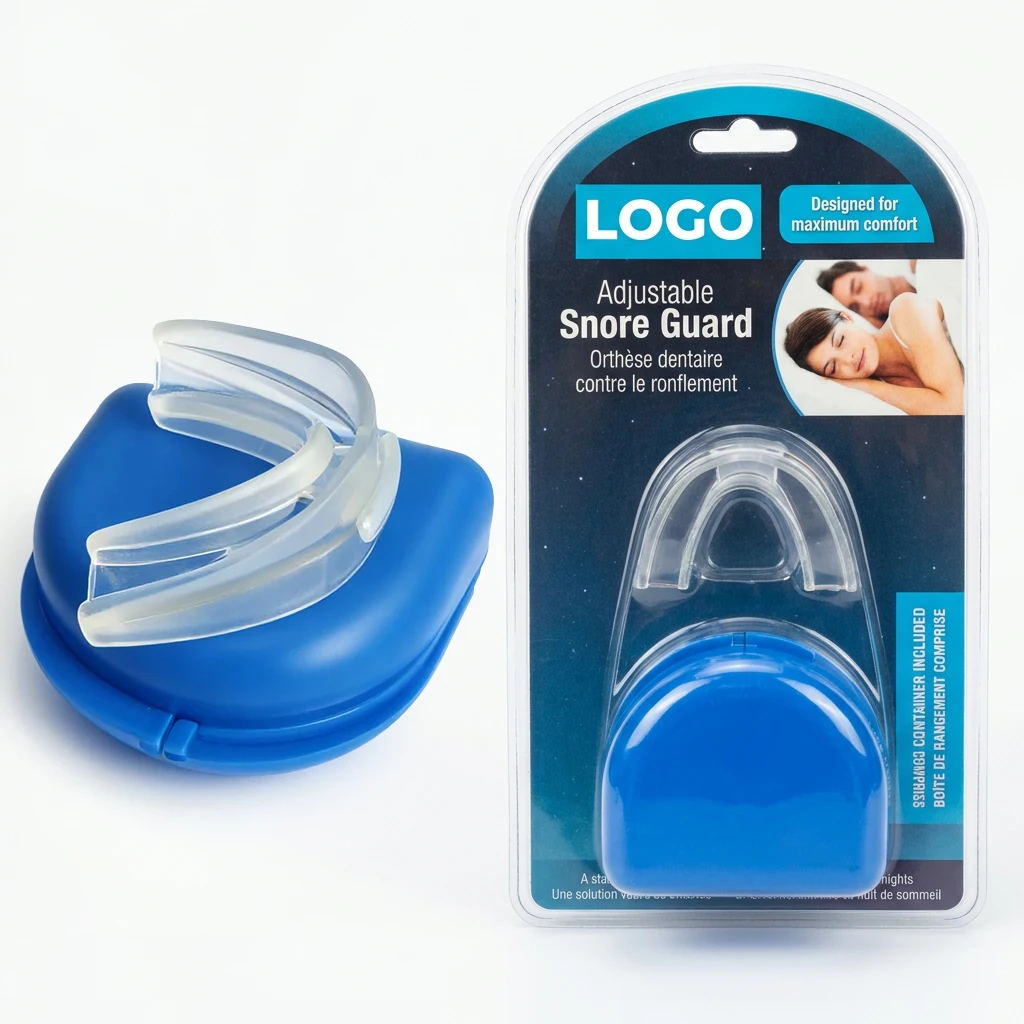 Anti-Snoring Dental Mouth Guard na Komportable, Muling Gamitin, Tahimik na Mouthpiece para sa Gabi, Solusyon Laban sa Pagkakantot para sa mga Matatandang Nagpapahinga