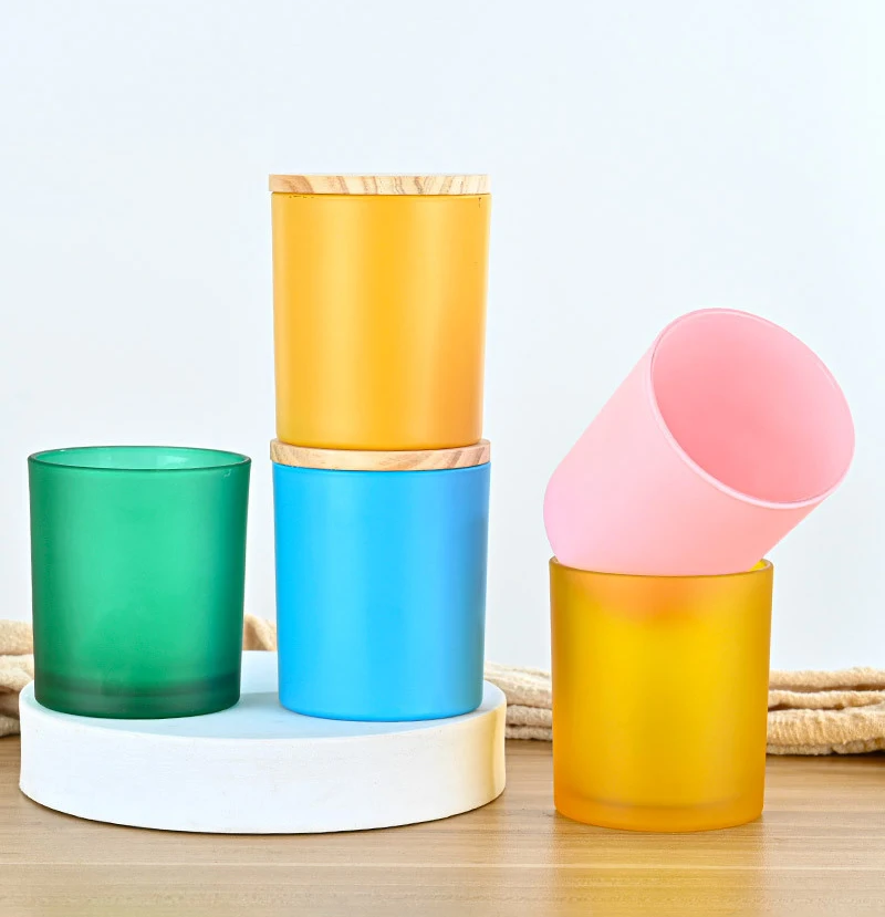 Jars For Candle / Luxury Candle Jar With Lid / Extra Large Candle Jar Wholesale Unique Candle