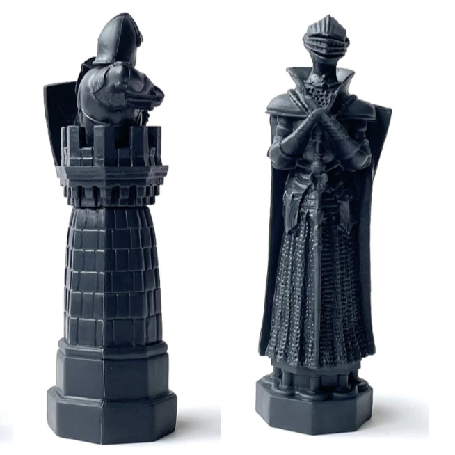 Customized PVC Harry&rsquo;s Wizard Chess Bishop Castle Queen Pawn Chess 