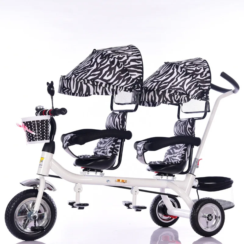 Two Seater Tricycle For Kids/two Seat Tricycle For Kids Three Wheel