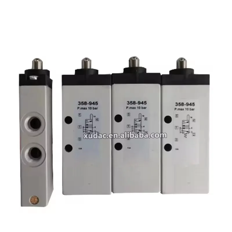 Valvola a pistone - ASP series - CAMOZZI AUTOMATION - a comando pneumatico / di controllo / per