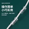 Kit de gestión de cables [Grande] Transparente 100 piezas