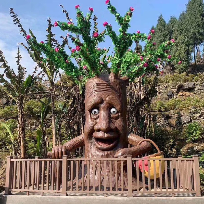 Large Artificial Decorative Talking Tree with Movements
