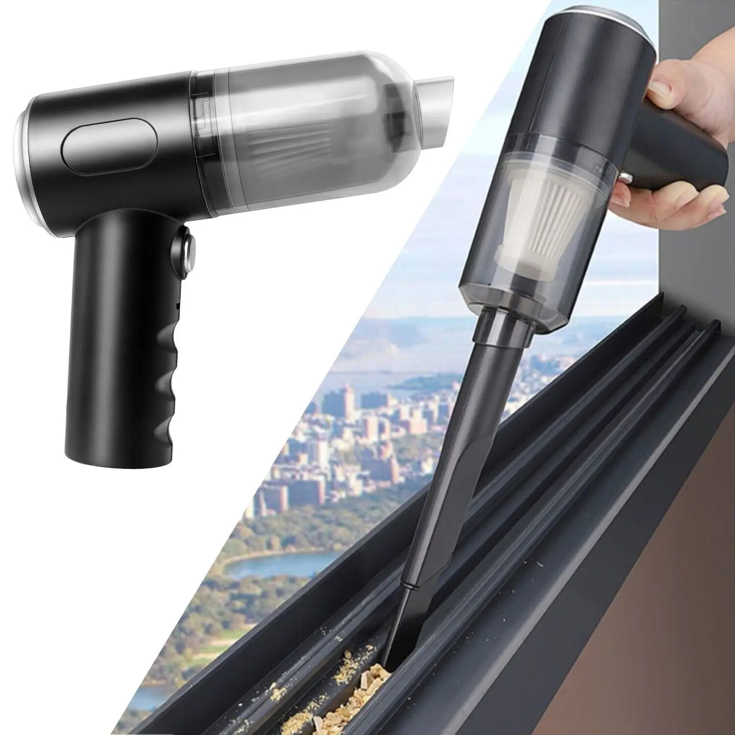 120W 5000pa Car Mini wireless Vacuum Cleaner Small Hand-held Portable Car Vacuum Cleaner Mini Wireless Vacuum Cleaner