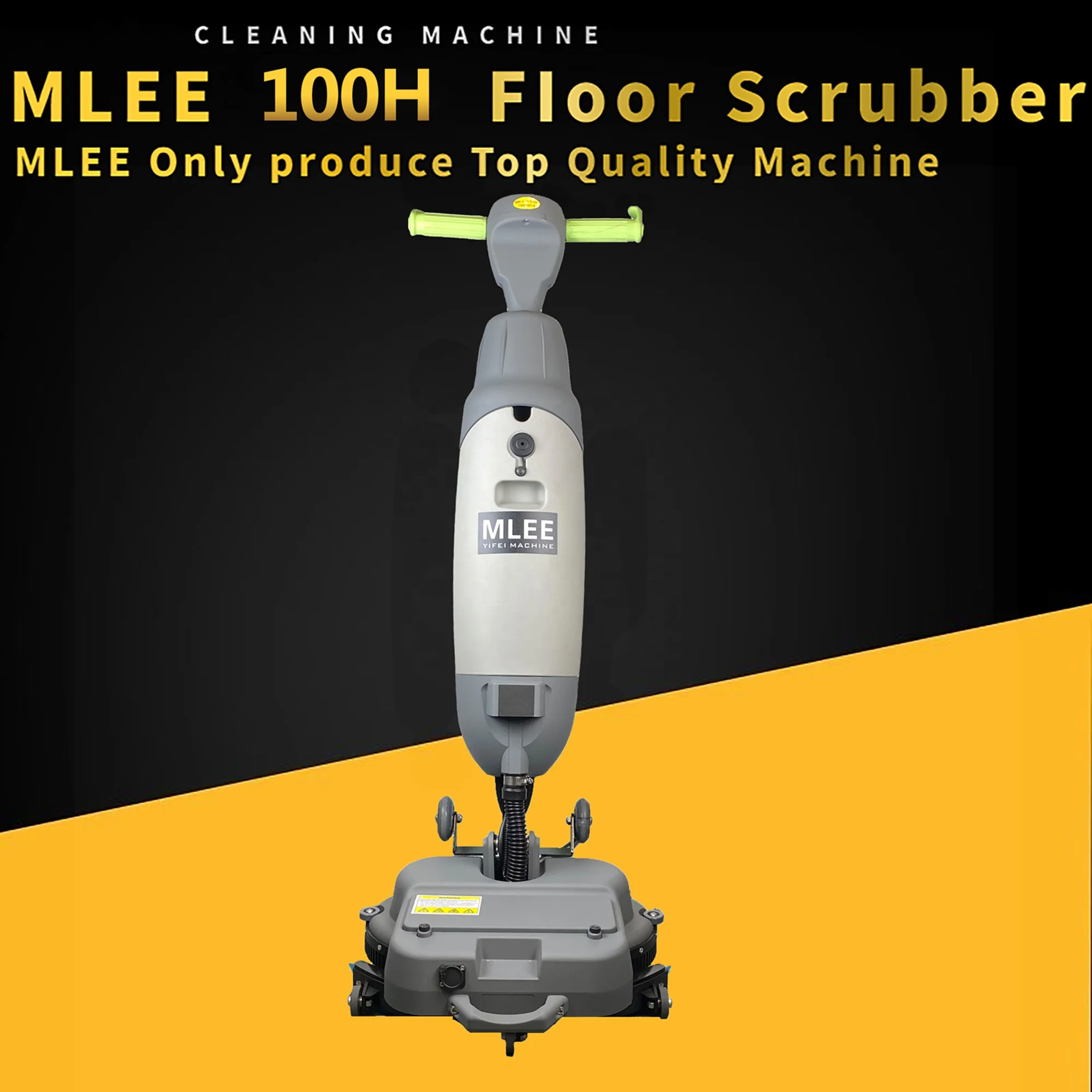 Mlee 100h Mini Light Floor Autoscrubber Household Commercial Floor