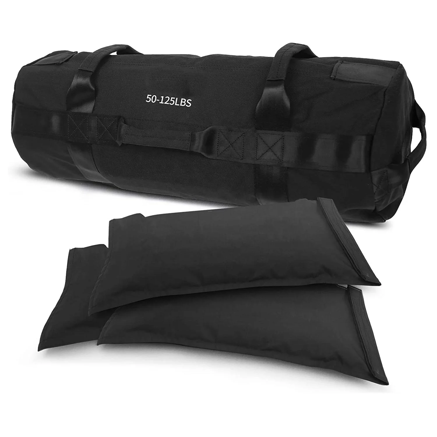 Waterproof Training Exercise Sandbags Weighted Adjustable Fitness Sand ...