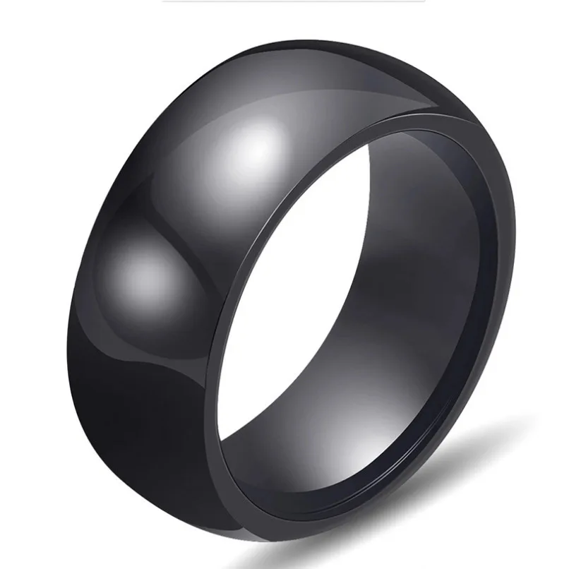Черные кольца женские