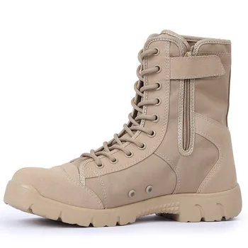 Unisex Spring or Autumn Hight-Top  Outdoor Tactical Camouflage Mountaineering and Hiking Protection Boots.