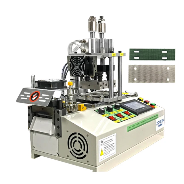 Ultrasonic Cutting Machine Computer Tape Zipper Care Label Bootlace Hot and Cold Ribbon Cutting Machine
