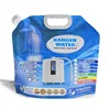 Blue kangen machine water bag