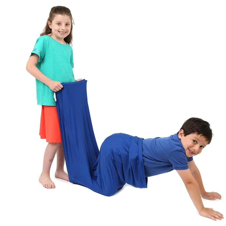 Прочный сенсорный туннель для ползания и спокойствия детей с особыми нуждами детский игровой помогает в координации снятии