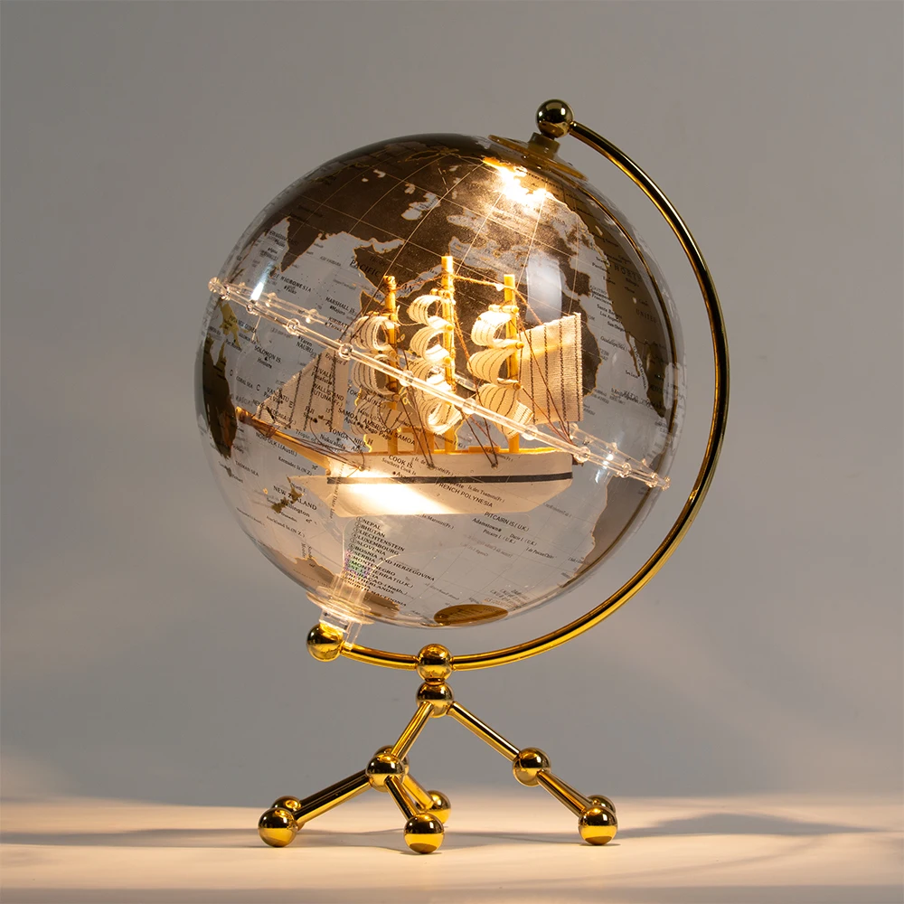 VEVOR Illuminated World Globe With Stand, 13 In/330.2 Mm, Educational Earth Globe With Stable - View #4