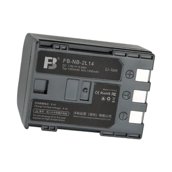 FB-NB-2L14 930mAh 3.7V Lithium Battery for Canon MV940 MV920 MV800i MV90i MD130 MD100 M3 Digital Battery 2l14 product image
