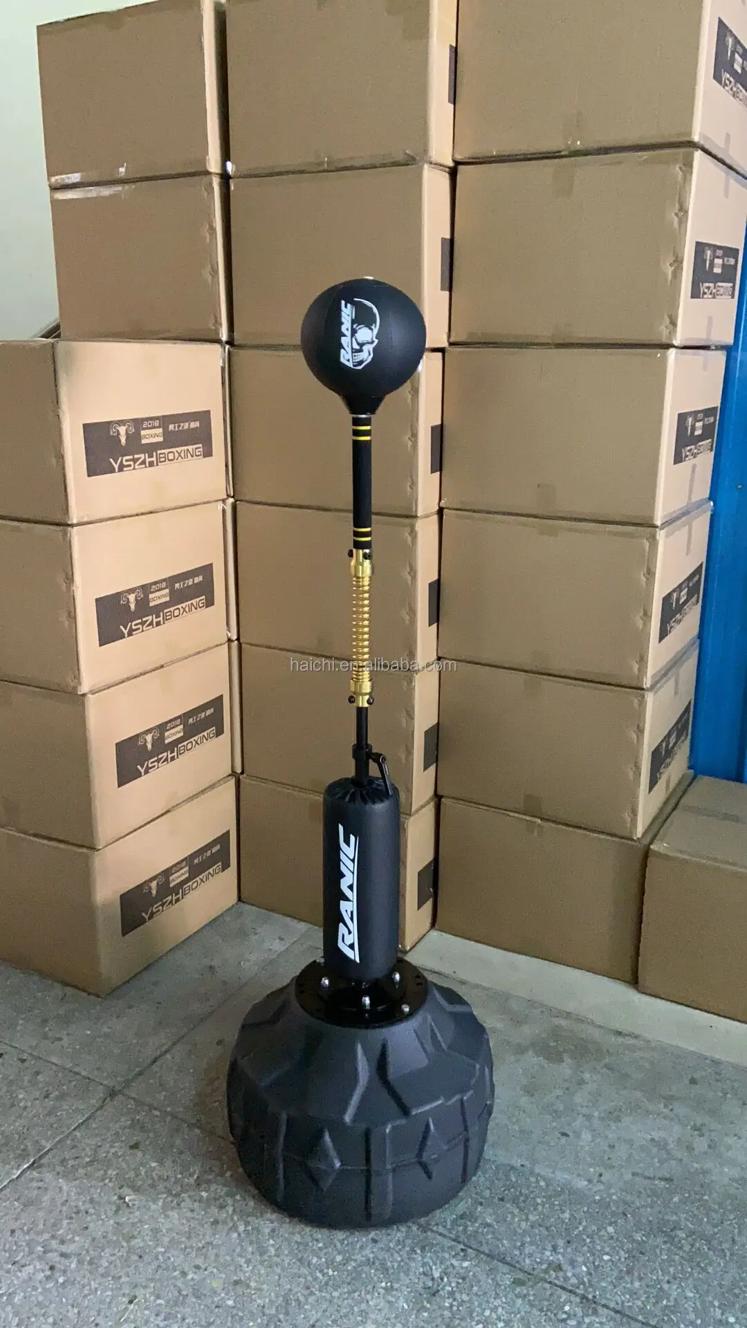 Speed Adjustable Freestanding Boxing Punching Ball Amazon Hot Sale