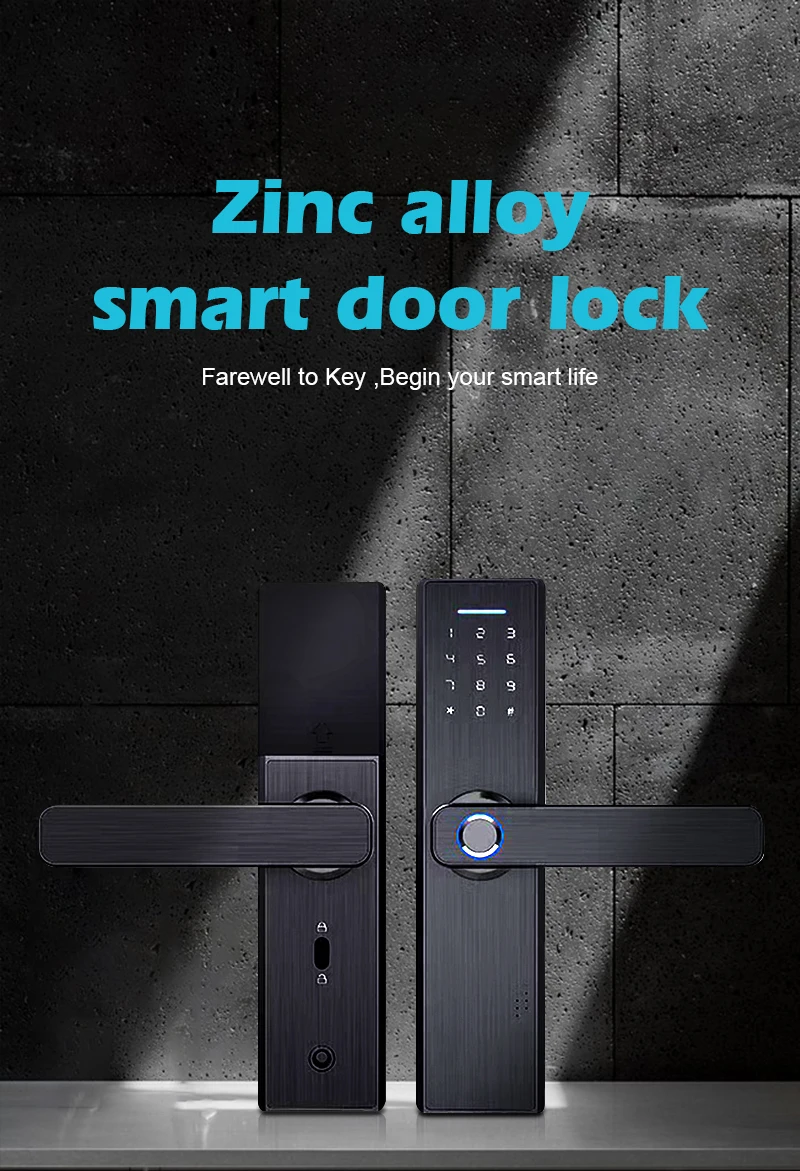 Kadonio Keyless Entry Ttlock APP Electric Fingerprint Lock