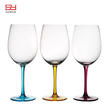Customized Colored Stem Wine Glass Green Wine Glasses - China Green Wine  Glasses and Custom Wine Glass price