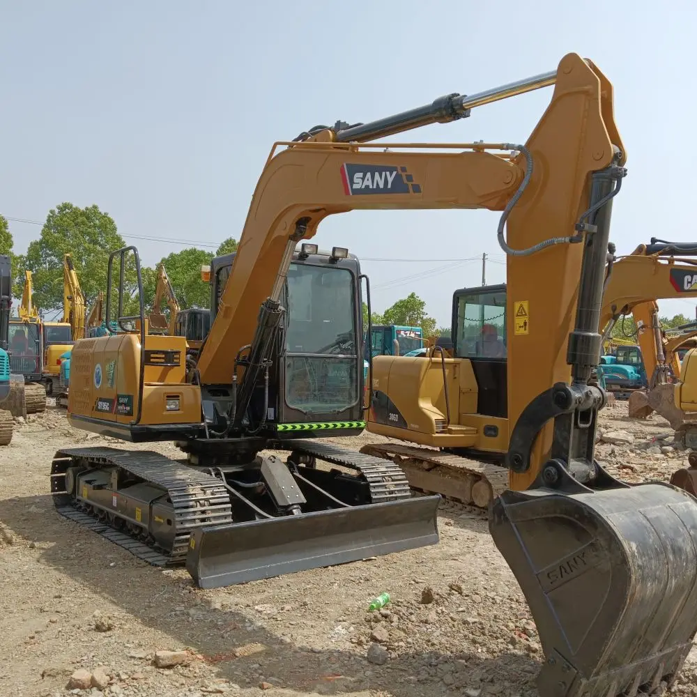10000 KG Second Hand Excavator Sany95 With Durable Bearing Components 9.5ton