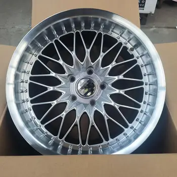 Wholesale 18 19 20 Inch Black Silver Custom Alloy Wheels Rim Forged Car PCD 5x114.3 Customized Surface