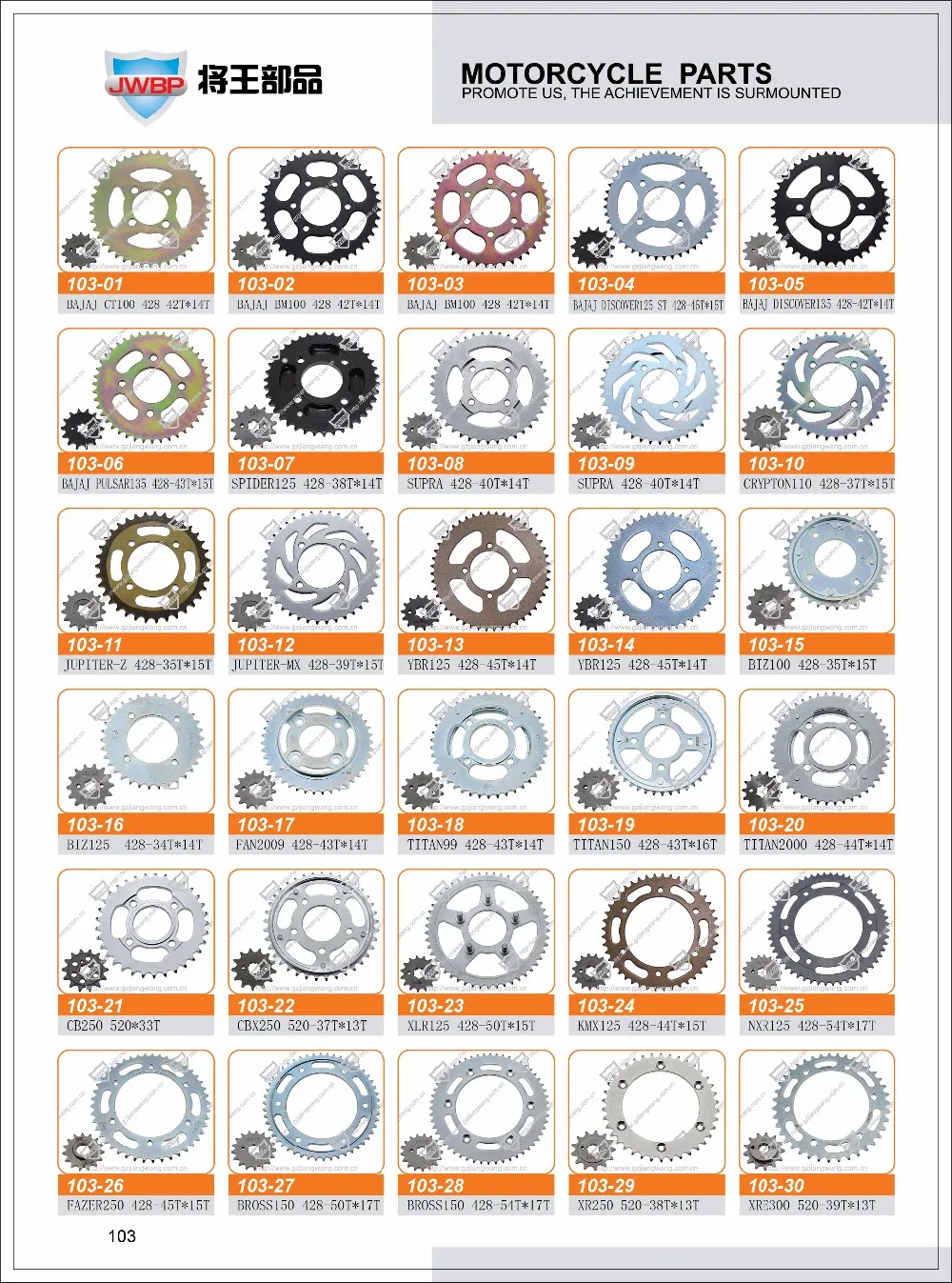Spare Part Chain Stainless Steel Motorcycle Spare Parts Chain Sprocket Bajaj Ct100/bajaj ...
