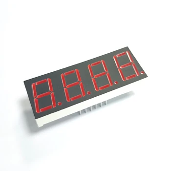 4 Digit 0.56 Inch Red 7 Segment LED Display High Brightness Common Anode Digital Panel for Electronics Projects