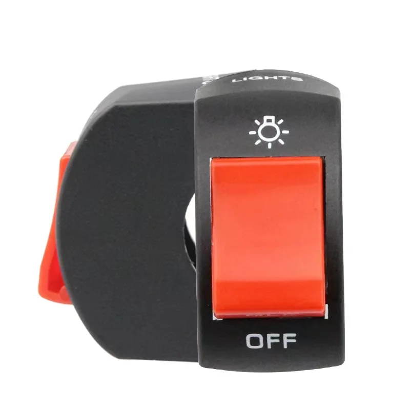 12v Motorcycle On Off Switch Electric Vehicle Second-line Headlight ...