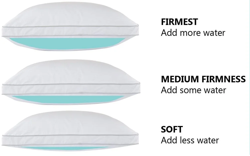 Adjustable Orthopedic Support Waterbase Pillow Cooling Water Pillow For