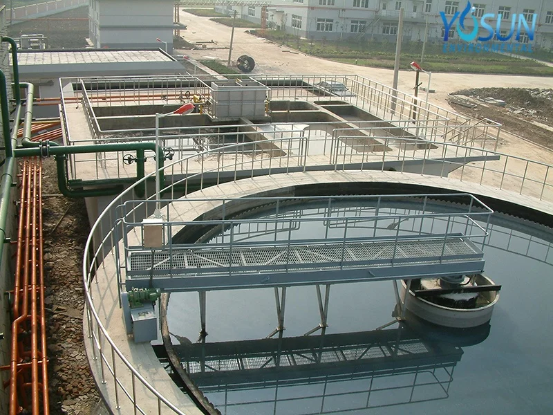 Circular Clarifier Secondary Clarifier with Tube Settler for Sludge Sedimentation