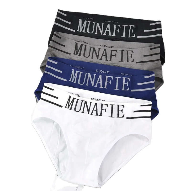 munafie men's fitness panties seamless nylon