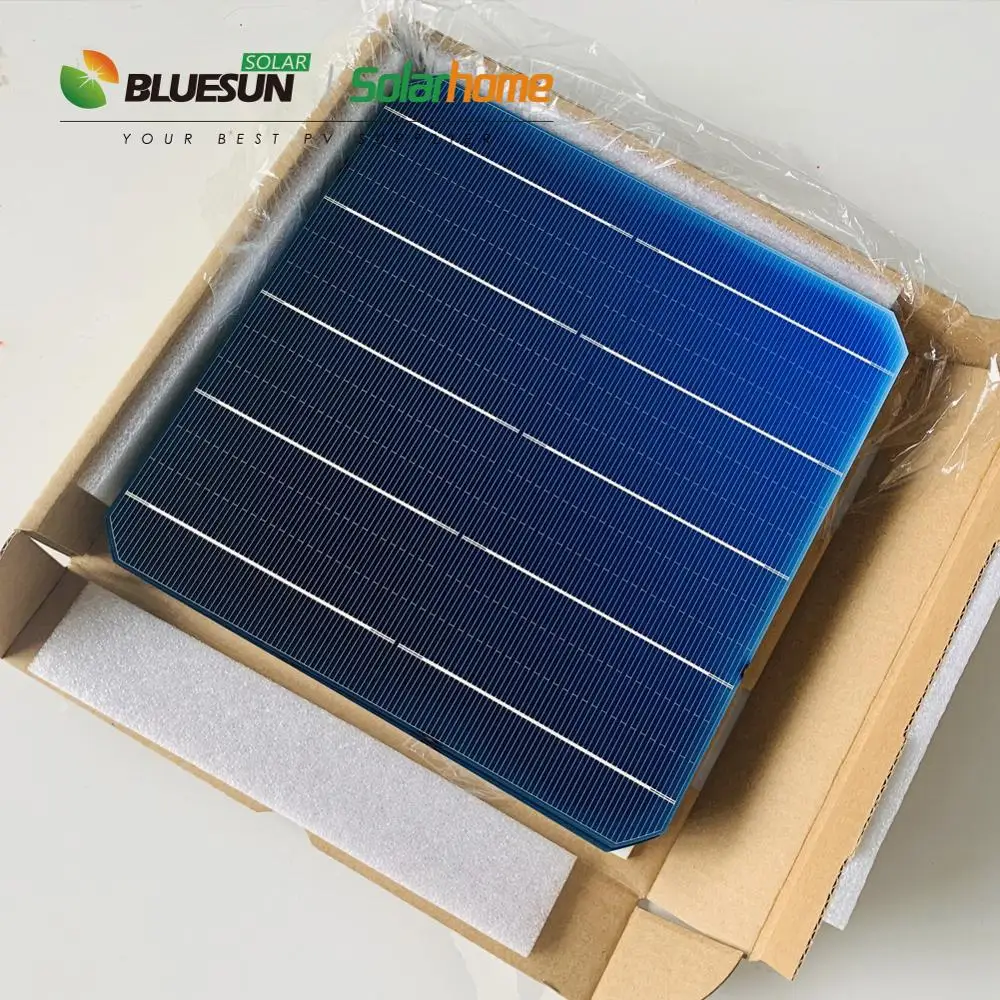 High Efficiency Bificial Poly Mono 22%-24% 5BB Solar Cell Paint Solar Panel Cell Price for Q Cell Solar Panels