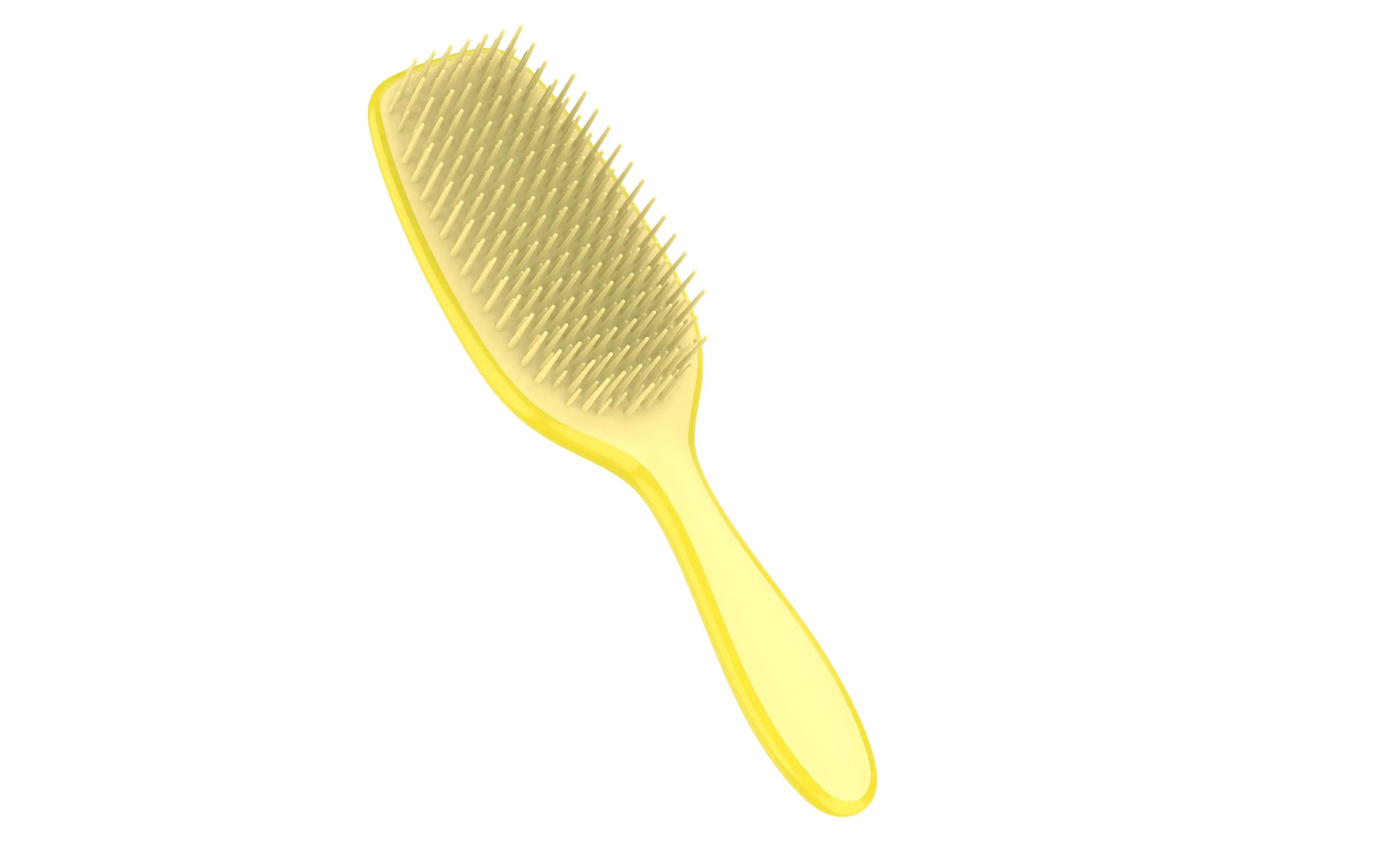 Пластиковая щетка для распутывания вьющихся волос 2023 пластиковая расческа низкая