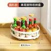 White round single tier