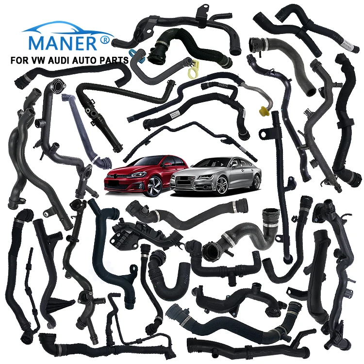 MANER 6R0122447B Engine Cooling System Engine Coolant Water Pipe for VW Audi