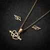 Arrow through the heart gold