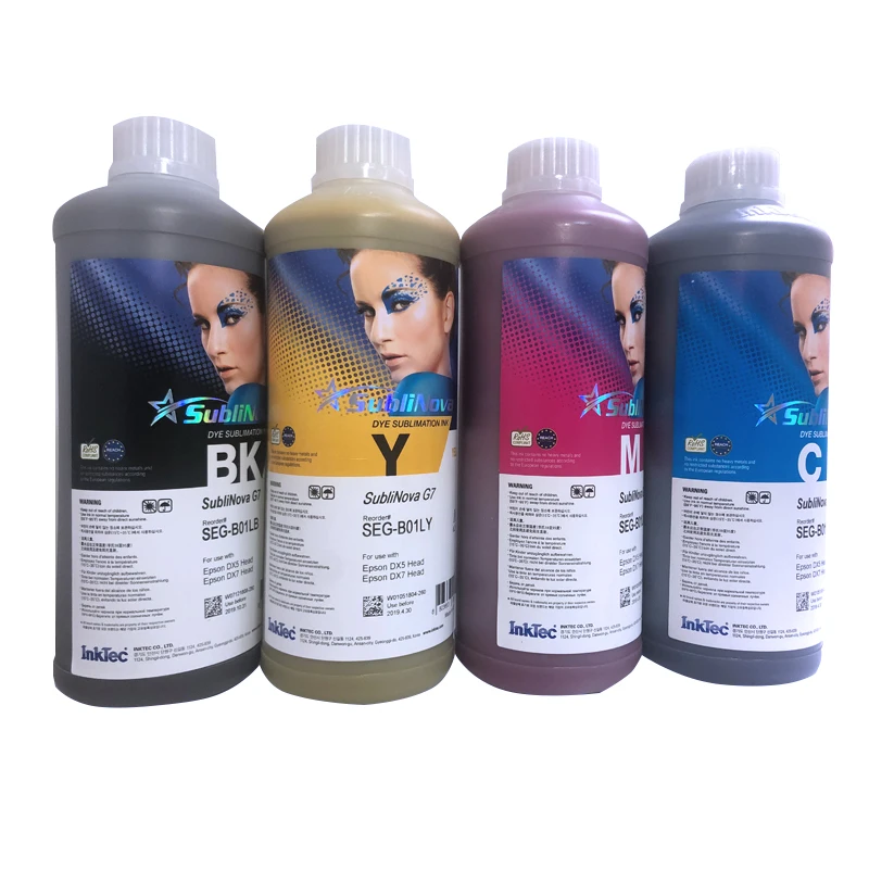 Inktec Sublinova Smart Dye Sublimation Ink DTI (100ml x 4) for EPSON